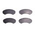 1551-0867-00 by DYNAMIC FRICTION COMPANY - 5000 Advanced Brake Pads - Ceramic