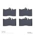 1551-0870-00 by DYNAMIC FRICTION COMPANY - 5000 Advanced Brake Pads - Ceramic