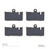 1551-0871-00 by DYNAMIC FRICTION COMPANY - 5000 Advanced Brake Pads - Ceramic