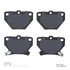 1310-0823-00 by DYNAMIC FRICTION COMPANY - 3000 Ceramic Brake Pads