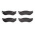 1310-0897-00 by DYNAMIC FRICTION COMPANY - 3000 Ceramic Brake Pads