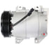 68664 by FOUR SEASONS - New York-Diesel Kiki-Zexel-Seltec DCS171C Compressor w/ Clutch