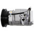 78378 by FOUR SEASONS - New Nippondenso 10S17C Compressor w/ Clutch