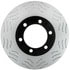 Raybestos 980160PER Disc Brake Rotor Raybestos Specialty - Street Performance S-Groove Brake Rotor