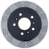 Raybestos 580401PER Disc Brake Rotor Raybestos Specialty - Street Performance S-Groove Brake Rotor