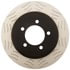 Raybestos 680026PER Disc Brake Rotor Raybestos Specialty - Street Performance S-Groove Brake Rotor