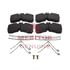 KIT2252L2CGPPR by MERITOR - Disc Brake Pad Kit - Pad Kit