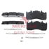 KIT2252L2DE by MERITOR - Disc Brake Pad - Ex L410 Kt 9100