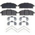 PGD1552C by RAYBESTOS - Raybestos Element3 Ceramic Brake Pad Set