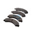 E11108250 by BENDIX - Formula Blue™ Hydraulic Brake Pads - Heavy Duty Extended Wear, With Shims, Front, 7697-D825 FMSI