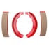 Raybestos 166PG Drum Brake Shoe Raybestos Element3 Organic Brake Shoe