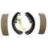 Raybestos 424PG Drum Brake Shoe Brake Parts Inc Raybestos Element3 Organic Drum Brake Shoe