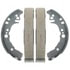 754PG by RAYBESTOS - Raybestos Element3 Organic Brake Shoe