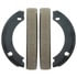 821PG by RAYBESTOS - Raybestos Element3 Organic Parking Brake Shoe