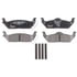 ATD1012C by RAYBESTOS - Brake Parts Inc Raybestos AT Overstock Ceramic Disc Brake Pad Set