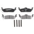 ATD1012M by RAYBESTOS - Brake Parts Inc Raybestos AT Overstock Metallic Disc Brake Pad Set