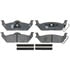 Raybestos ATD1012SV Disc Brake Pad Set Brake Parts Inc Raybestos AT Overstock Metallic Disc Brake Pad Set