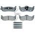 Raybestos ATD1022C Disc Brake Pad Set Brake Parts Inc Raybestos AT Overstock Ceramic Disc Brake Pad Set