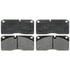 Raybestos ATD1027M Disc Brake Pad Set Brake Parts Inc Raybestos AT Overstock Metallic Disc Brake Pad Set
