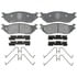 ATD1045SV by RAYBESTOS - Brake Parts Inc Raybestos Police Overstock Metallic Disc Brake Pad Set