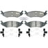 ATD1046M by RAYBESTOS - Brake Parts Inc Raybestos AT Overstock Metallic Disc Brake Pad Set