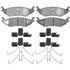 ATD1046SV by RAYBESTOS - Brake Parts Inc Raybestos Police Overstock Metallic Disc Brake Pad Set