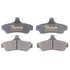 ATD1048C by RAYBESTOS - Brake Parts Inc Raybestos AT Overstock Ceramic Disc Brake Pad Set