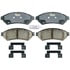 ATD1075C by RAYBESTOS - Brake Parts Inc Raybestos AT Overstock Ceramic Disc Brake Pad Set
