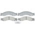 ATD1064M by RAYBESTOS - Brake Parts Inc Raybestos AT Overstock Metallic Disc Brake Pad Set