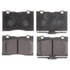ATD1091C by RAYBESTOS - Brake Parts Inc Raybestos AT Overstock Ceramic Disc Brake Pad Set