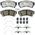 Raybestos ATD1164C Disc Brake Pad Set Brake Parts Inc Raybestos AT Overstock Ceramic Disc Brake Pad Set