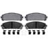 Raybestos ATD1324C Disc Brake Pad Set Brake Parts Inc Raybestos AT Overstock Ceramic Disc Brake Pad Set