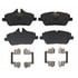 ATD1308C by RAYBESTOS - Brake Parts Inc Raybestos AT Overstock Ceramic Disc Brake Pad Set