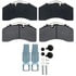 ATD1369HD by RAYBESTOS - Brake Parts Inc Raybestos AT Overstock Metallic Disc Brake Pad Set