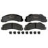 Raybestos ATD1414C Disc Brake Pad Set Brake Parts Inc Raybestos AT Overstock Ceramic Disc Brake Pad Set
