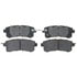 ATD1510C by RAYBESTOS - Brake Parts Inc Raybestos AT Overstock Ceramic Disc Brake Pad Set
