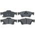 ATD1498C by RAYBESTOS - Brake Parts Inc Raybestos AT Overstock Ceramic Disc Brake Pad Set