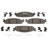 ATD1508C by RAYBESTOS - Brake Parts Inc Raybestos AT Overstock Ceramic Disc Brake Pad Set