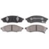 Raybestos ATD376C Disc Brake Pad Set Brake Parts Inc Raybestos AT Overstock Ceramic Disc Brake Pad Set