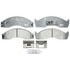 ATD411M by RAYBESTOS - Brake Parts Inc Raybestos AT Overstock Metallic Disc Brake Pad Set