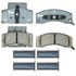 ATD459C by RAYBESTOS - Brake Parts Inc Raybestos AT Overstock Ceramic Disc Brake Pad Set