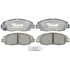ATD465AC by RAYBESTOS - Brake Parts Inc Raybestos AT Overstock Ceramic Disc Brake Pad Set