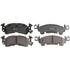 ATD52C by RAYBESTOS - Brake Parts Inc Raybestos AT Overstock Ceramic Disc Brake Pad Set