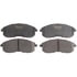 ATD653C by RAYBESTOS - Brake Parts Inc Raybestos AT Overstock Ceramic Disc Brake Pad Set