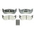 Raybestos ATD674AP Disc Brake Pad Set Brake Parts Inc Raybestos Police Overstock Metallic Disc Brake Pad Set