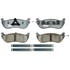 Raybestos ATD674C Disc Brake Pad Set Brake Parts Inc Raybestos AT Overstock Ceramic Disc Brake Pad Set