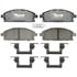 ATD691C by RAYBESTOS - Brake Parts Inc Raybestos AT Overstock Ceramic Disc Brake Pad Set
