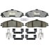 ATD731C by RAYBESTOS - Brake Parts Inc Raybestos AT Overstock Ceramic Disc Brake Pad Set