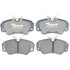 ATD720C by RAYBESTOS - Brake Parts Inc Raybestos AT Overstock Ceramic Disc Brake Pad Set