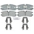 ATD754C by RAYBESTOS - Brake Parts Inc Raybestos AT Overstock Ceramic Disc Brake Pad Set